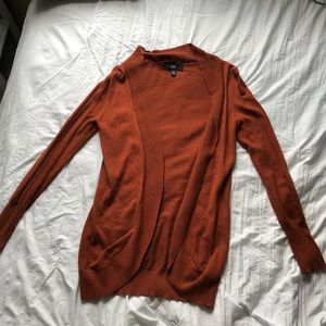 Burnt orange Cardigan!